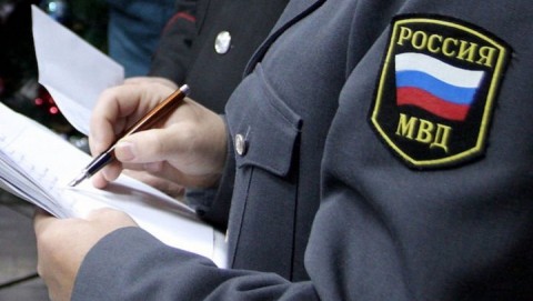 Степновскими полицейскими выявлен факт ложного доноса